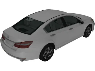 Honda Accord 2016 3D Model