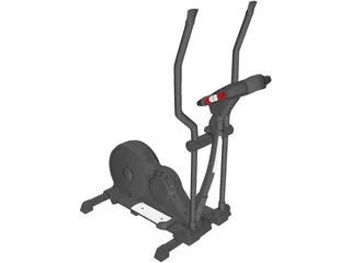 Treadmill Kettler 3D Model