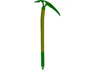 Ice Axe 3D Model