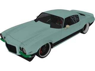 Chevrolet Camaro ProTouring (1970) 3D Model