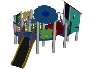 Playground 3D Model