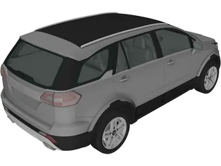 Tata Hexa (2016) 3D Model