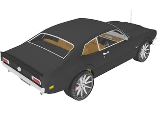 Ford Maverick (1977) 3D Model