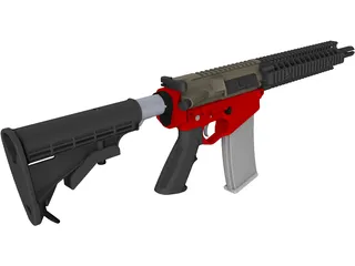 AR-15 3D Model