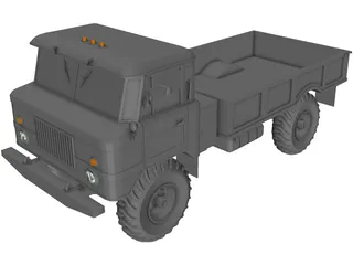 GAZ-66 3D Model