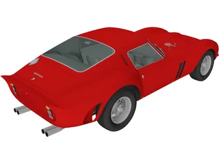 Ferrari 250 GTO (1962) 3D Model