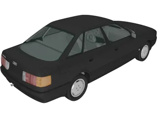 Audi 80 [B3] (1986) 3D Model