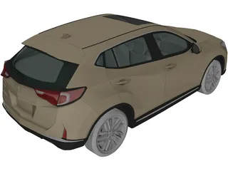 Acura CDX (2016) 3D Model