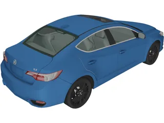 Acura ILX (2016) 3D Model