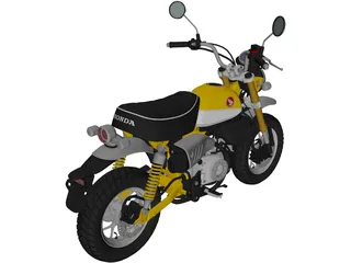 Honda Monkey 125 (2019) 3D Model