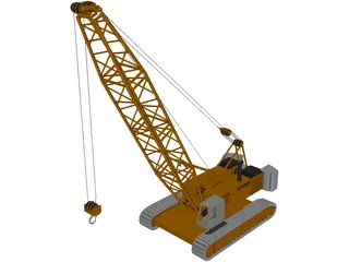 Liebherr HS 895 HD 3D Model