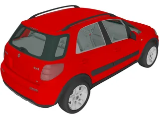 Suzuki SX4 (2010) 3D Model