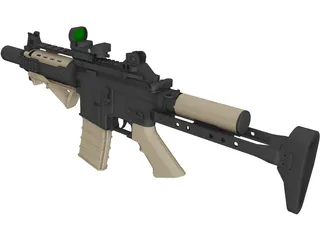 M4 CXP 3D Model