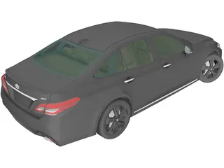 Toyota Crown RS Advance (2018) 3D Model