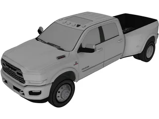 Dodge RAM 3500HD Limited (2020) 3D Model