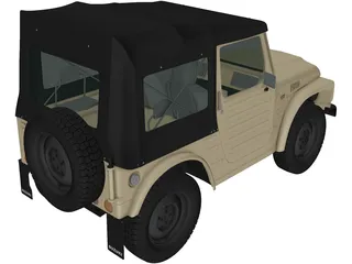 Suzuki Jimny (1977) 3D Model