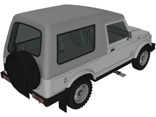 Suzuki Gypsy (2016) 3D Model