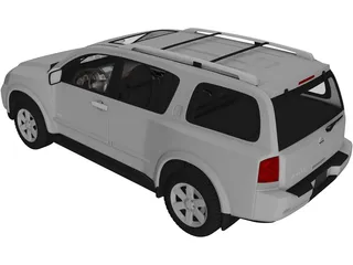 Nissan Armada 3D Model