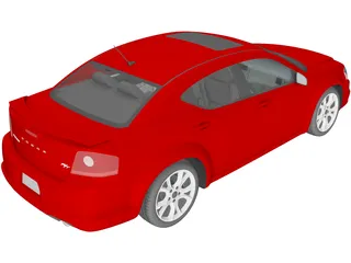 Dodge Avenger RT (2012) 3D Model