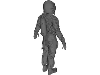 Astronaut 3D Model