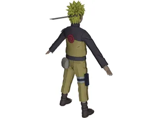 Naruto Teen 3D Model