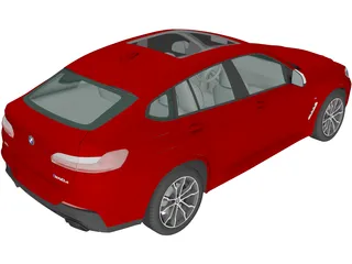 BMW X4 M40d [G02] (2019) 3D Model
