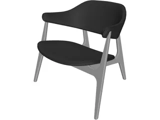 Span Lounge Chair 3D Model