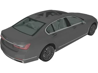 BMW 750Li (2019) 3D Model