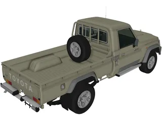 Toyota Land Cruiser [J79] (2007) 3D Model