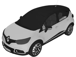 Renault Captur (2013) 3D Model