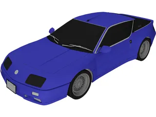 Renault Alpine (1990) 3D Model