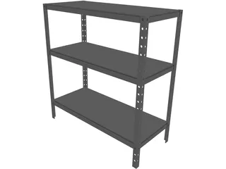 Basement Rack 3D Model