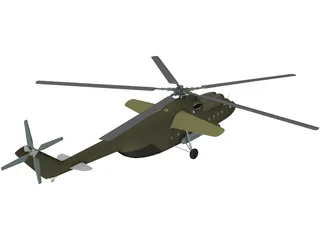 Mil Mi-6 Hook 3D Model