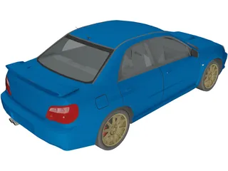 Subaru Impreza 3D Model