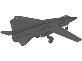 MiG-27 Mikoyan 3D Model