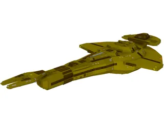 Star Trek Cardassian Angelor 3D Model