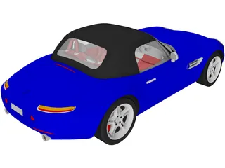 BMW Z8 Convertible 3D Model