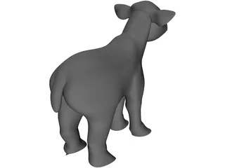 Little Lamb 3D Model