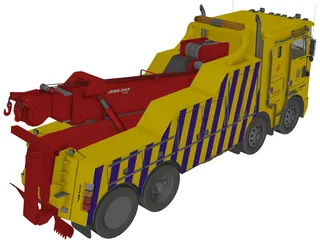 Kenworth Wrecker K100 3D Model