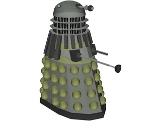 Doctor Who Darlek 3D Model