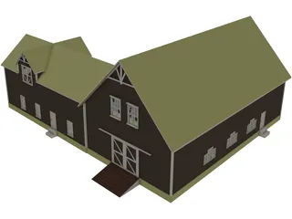 Barn 3D Model