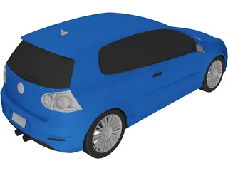 Volkswagen Golf V R32 3D Model