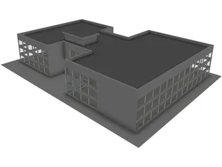 Commercial Center 3D Model