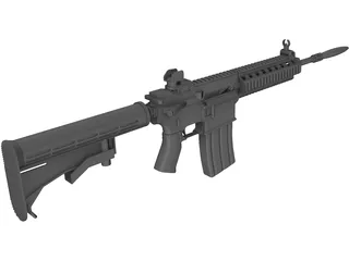 AR-15 3D Model