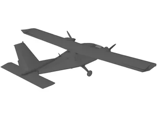 Vulcanair P.68 Observer 3D Model