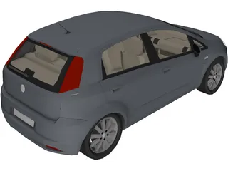 Fiat Punto 3D Model