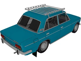 VAZ 2103 3D Model