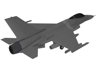 F-16 Falcon 3D Model