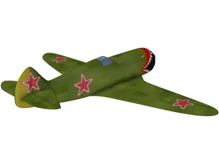 Lavochkin La-5 3D Model