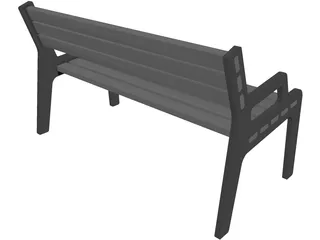 Bench 3D Model